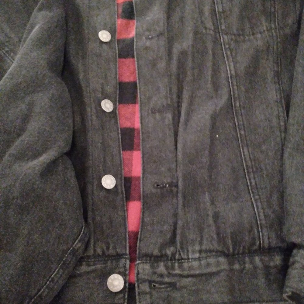 Black Stone Washed Jean /jacket 2XL